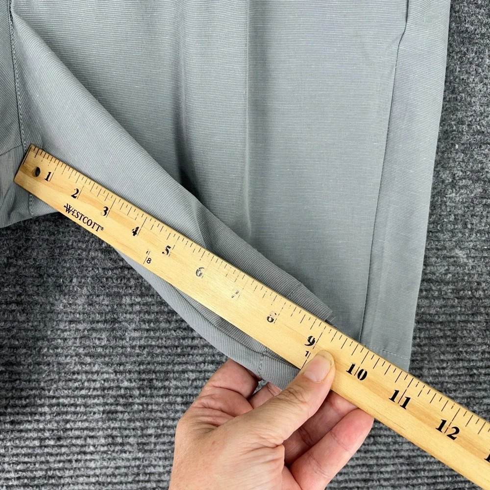 Banana Republic Shorts Mens Light Gray Performance‎ Stretch Casual Size 38